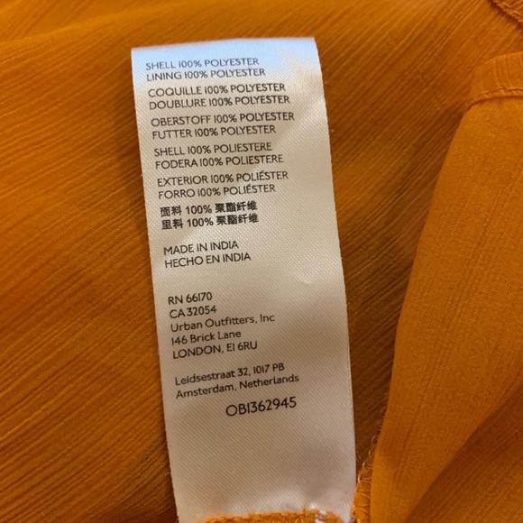 Free People Gum Drop Mini Dress in Apricot - Picture 7 of 7